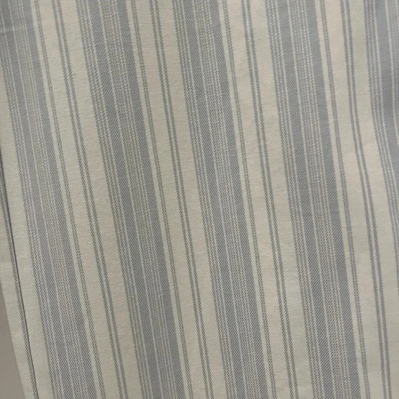 GAP Wide-leg Crop High Rise Chinos Blue and White Stripe - Picture 13 of 15